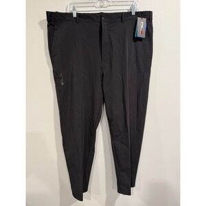 RLX Ralph Lauren Golf Pants Men's 40x30 Black Moisture Wicking Straight Comfort